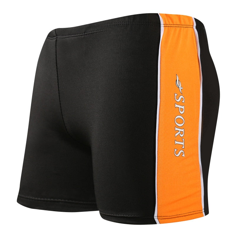 Acheter orange Men Big Size Shorts for Swimming, Beach, Board &amp; Surfing. Summer Sports Swimwear