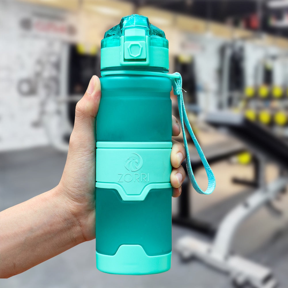 Compra sky-blue ZORRI Bottle For Water &amp; Protein Shaker
