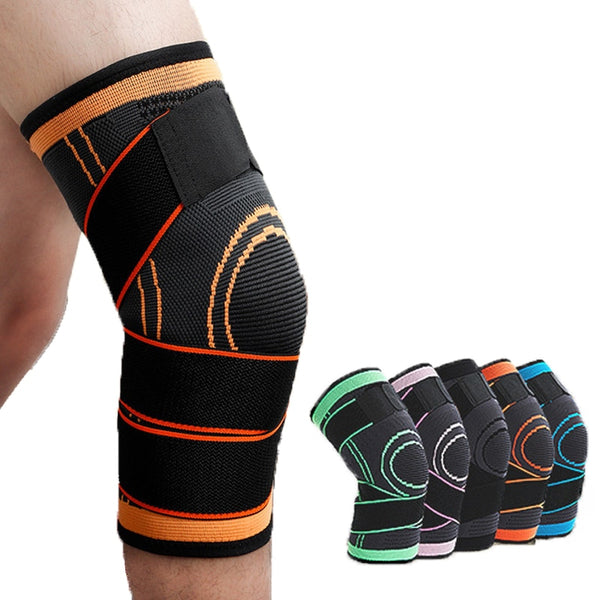 1 Pc Compression Knee Brace with extra compression Elastic straps