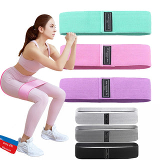 Fitness Resistance Band Cloth Rubber Band For Home Exercise