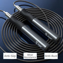 TMT Speed Skipping Rope for Fitness Adjustable Self-Locking Cables 