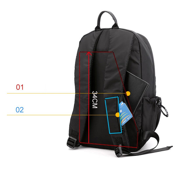 USB Nylon Waterproof Sports & Fitness backpackThis multifunctional USB Nylon Waterproof Sports &amp; Fitness backpack is ideal for the active lifestyle. An integrated pocket provides convenient access to your de0formyworkout.com