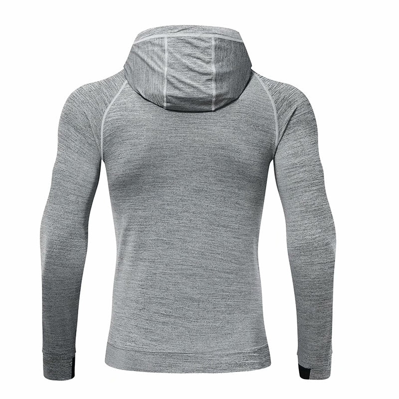 Hoodie Sports top with Zipper for Men