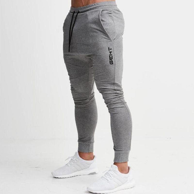 Buy gray99 Skinny Fit cotton Gym and Fitness Joggers for Men