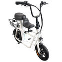 Two Wheels Electric Scooter With Seat For Adult 250W Mini Electric Bicycle Parent Child White/Green/Red Smart Electric Bike 36V