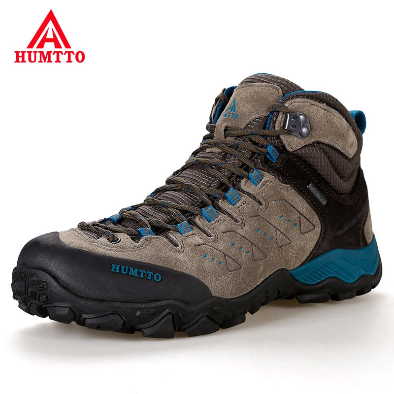 HUMTTO Waterproof Hiking Shoes Men&#39;s Outdoor Sneakers for Men 2021 Leather Women Winter Woman Climbing Trekking Sport Man Boots-7