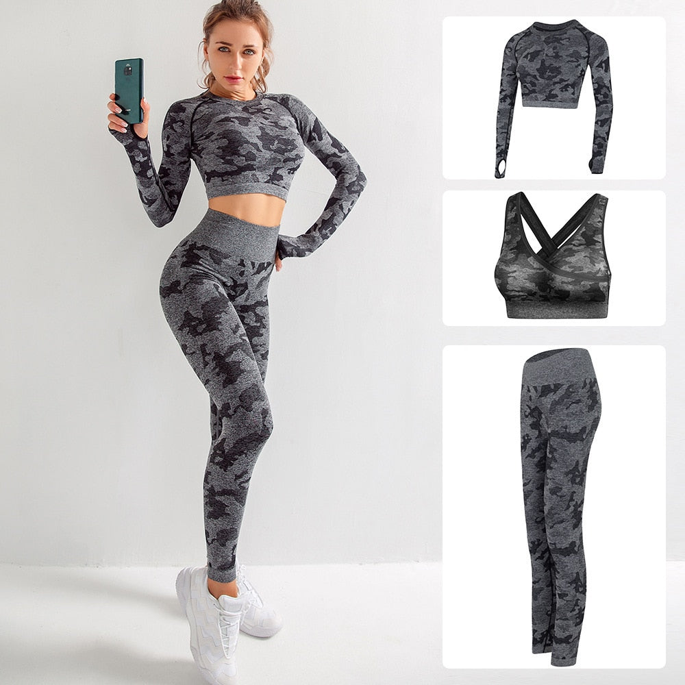 2Pcs Yoga Set Seamless Sports Wear For Women - Leggings + Top comboThis 2Pcs Yoga Set Seamless Sports Wear For Women features a leggings + top combo designed to provide excellent comfort and unbeatable value for money. Its premium m0formyworkout.com