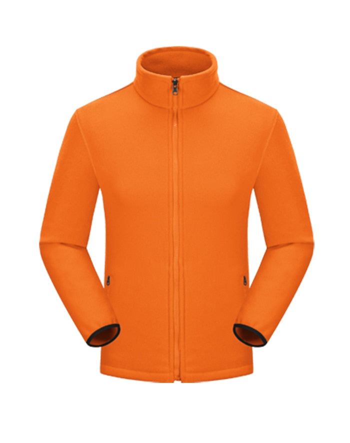 Women long sleeve Zip up Fleece Sweatshirts for Running