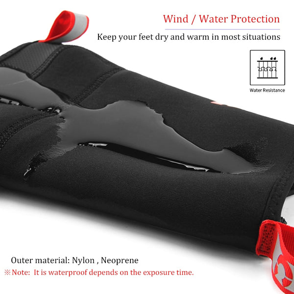 Thermal Neoprene Overshoes Waterproof Toe Cycling Shoe Covers