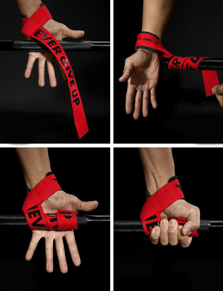 MKAS Weight lifting Wrist Straps with Non Slip Flex Gel Grip