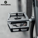 ROCKBROS Bicycle Pedal Non-Slip MTB Bike Pedals Aluminum Alloy Flat 