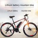 250W 26 Inch Electric Lithium Battery Mountain Bike 27 Variable Speed
