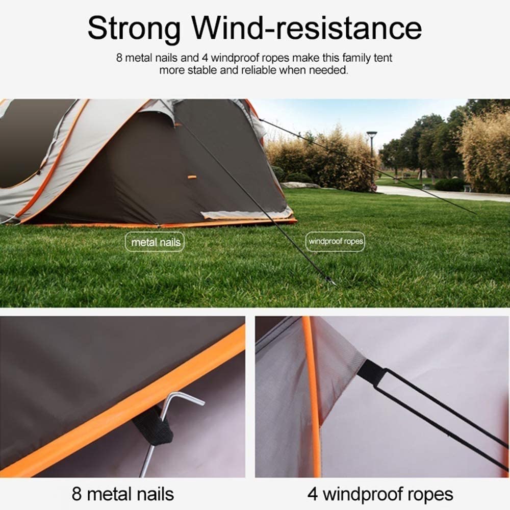 Camping Pop Up Tents for 5-8 People | Automatic throw Tents | Camping