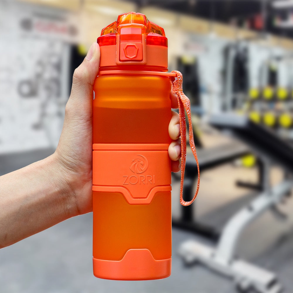 Compra orange ZORRI Bottle For Water &amp; Protein Shaker