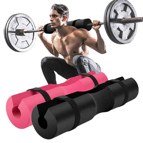 Barbell Pad Squat Bar Back Support Foam Pads Pull Up Sports Gripper Weight Lifting Shoulder Neck Protector Fitness Gym Equipment