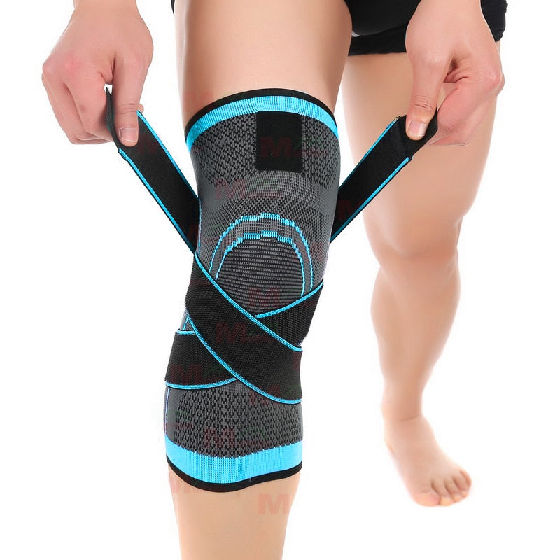 Sports Fitness  Knee Pads Support Bandage Braces Elastic Nylon Sport