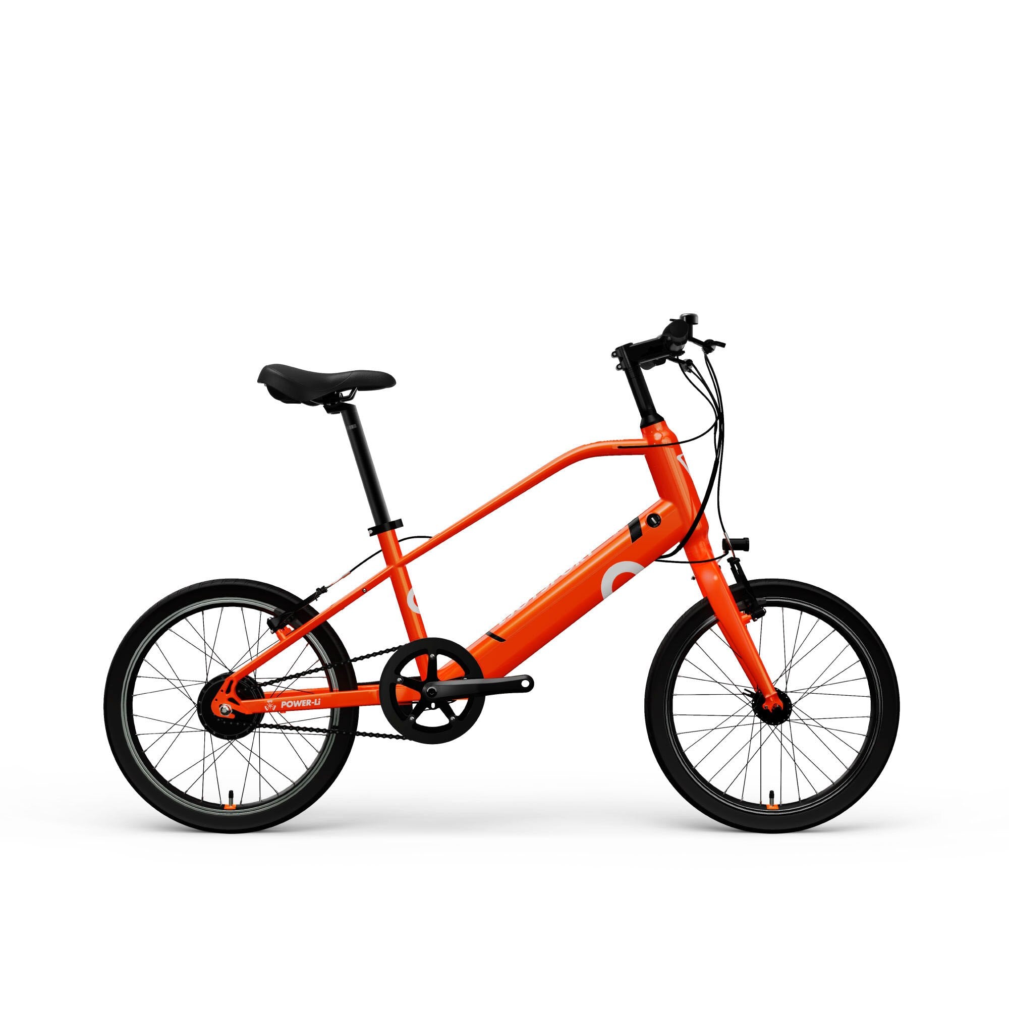 Compra orange 20inch electric power bike ultra light lithium battery ebike City Smart Bike Mini Electric Powered Bike Riding 20-inch BMX List