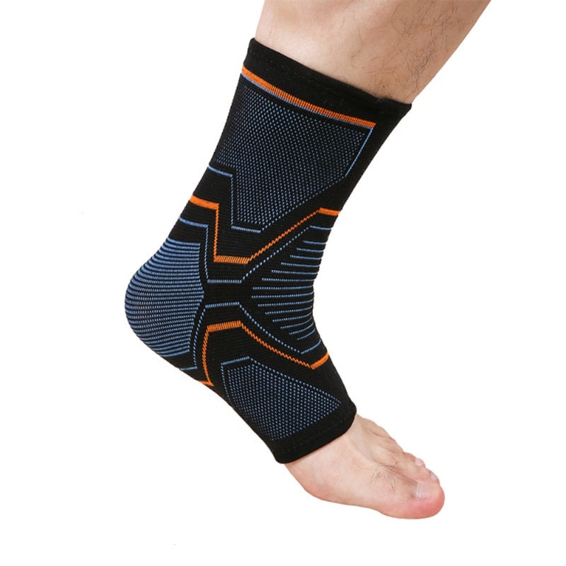 1 Pc Ankle Compression Support Breathable Elastic Ankle Brace Sleeve