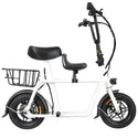 Two Wheels Electric Scooter With Seat For Adult 250W Mini Electric Bicycle Parent Child White/Green/Red Smart Electric Bike 36V