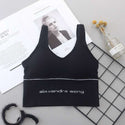 Sports Wrapped chest tube top Back Bras for Fitness