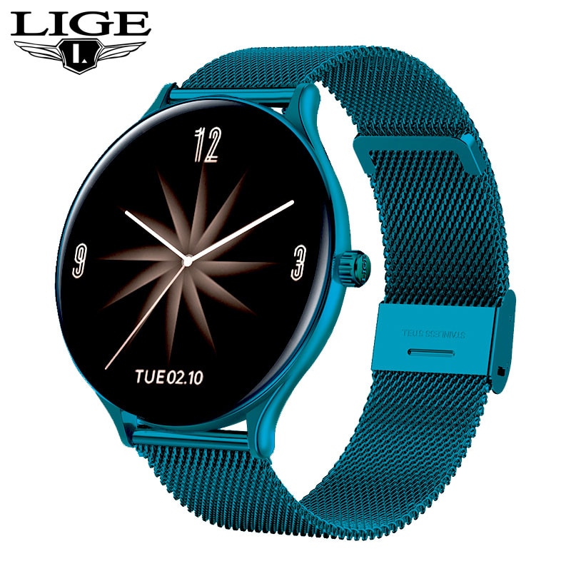 LIGE Smart Watch for Woman with Heart Rate Sleep Monitoring 