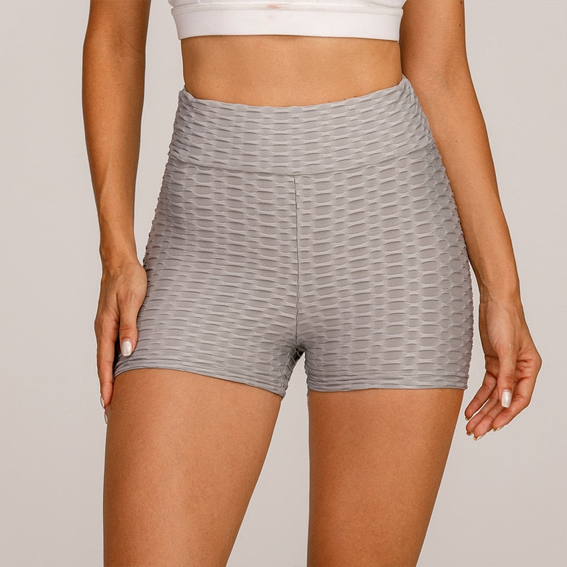 Acheter shorts-gray Women High Waist Shorts with Out Pocket Activewear for Running &amp; Fitness