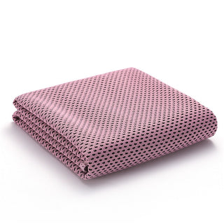 Buy pink Quick-cooling Sports Towel Microfiber Quick-drying Ice Towel