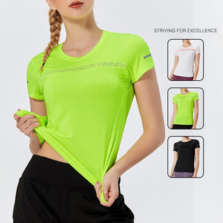 2Pcs Yoga Sets T-Shirts + Shorts for women