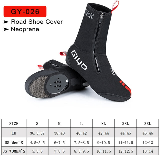 Buy thick-neoprene-road Waterproof &amp; Rainproof Thermal Fleece Cycling Overshoes