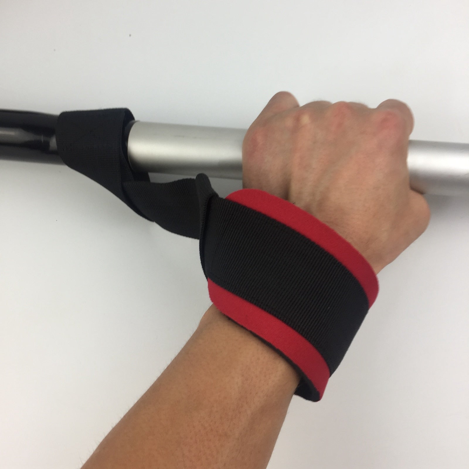 2pcs gym lifting wrist weightlifting straps 