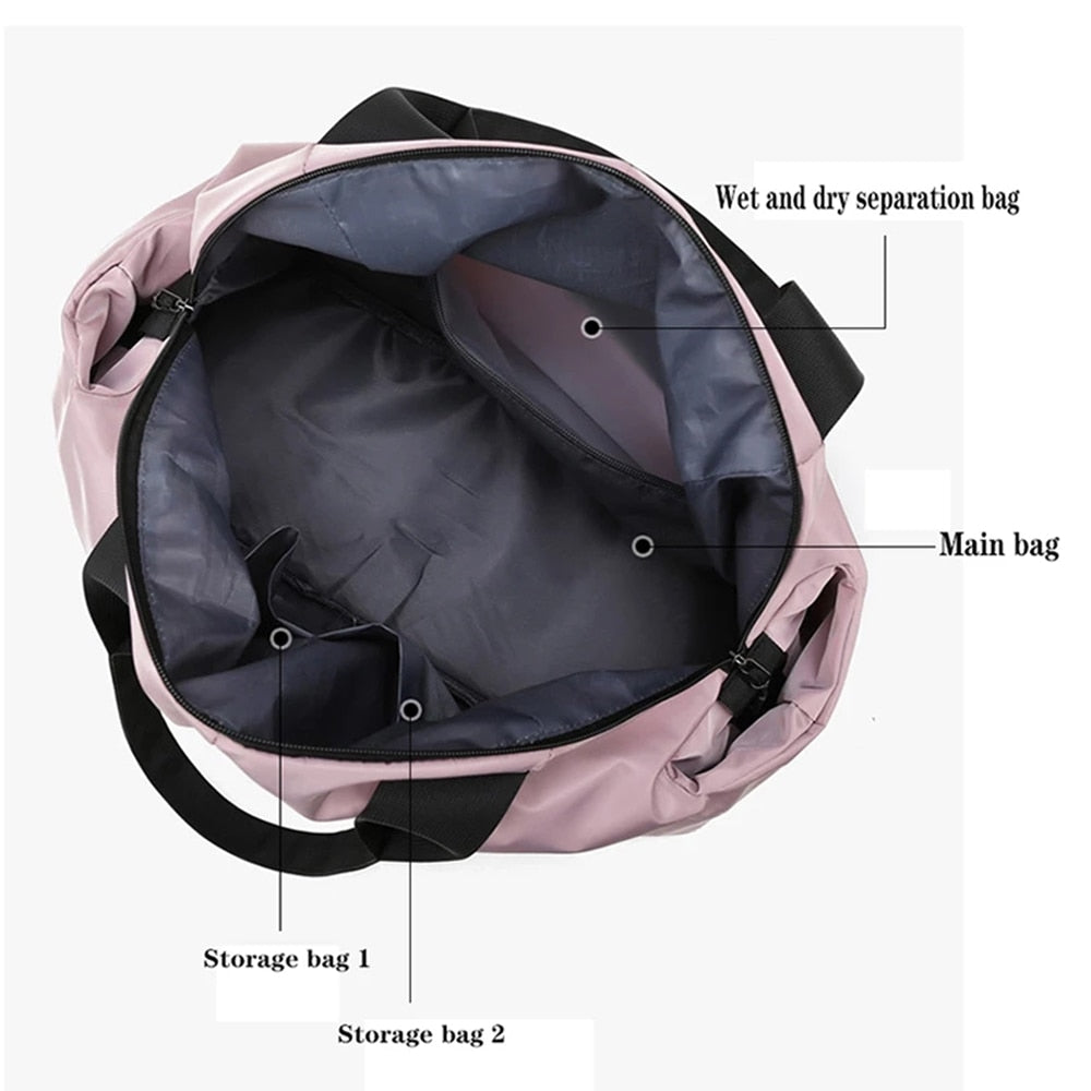  Large Capacity Gym Bag for Women
