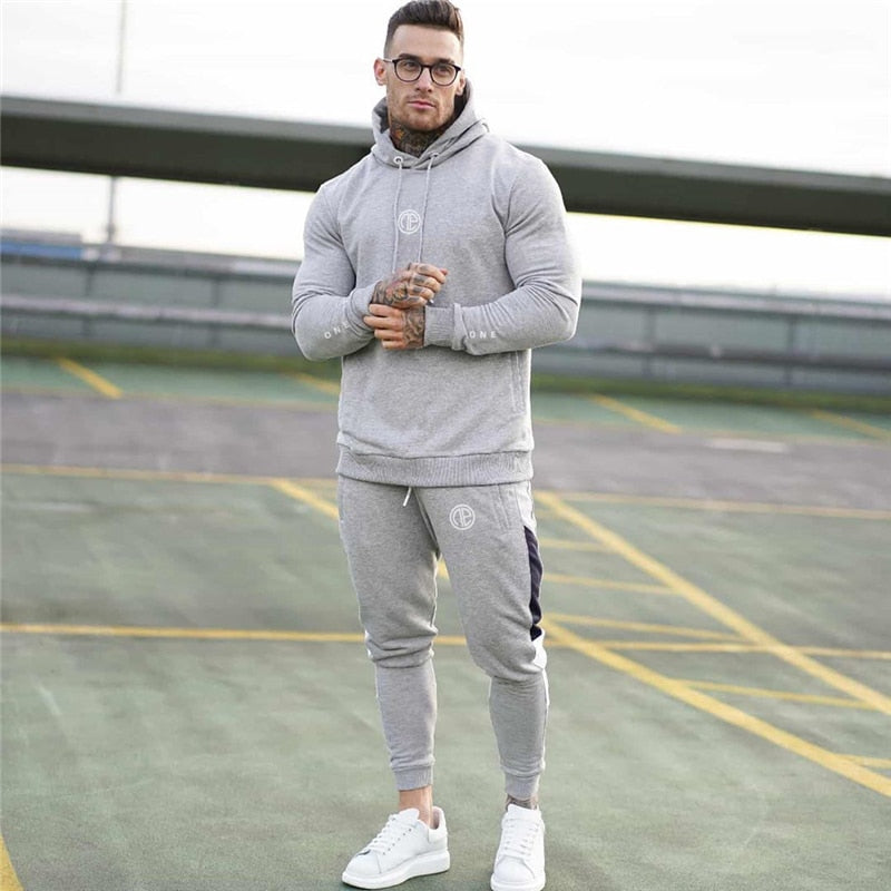 Track suit for men | hooded Track suit Running Cotton track suit