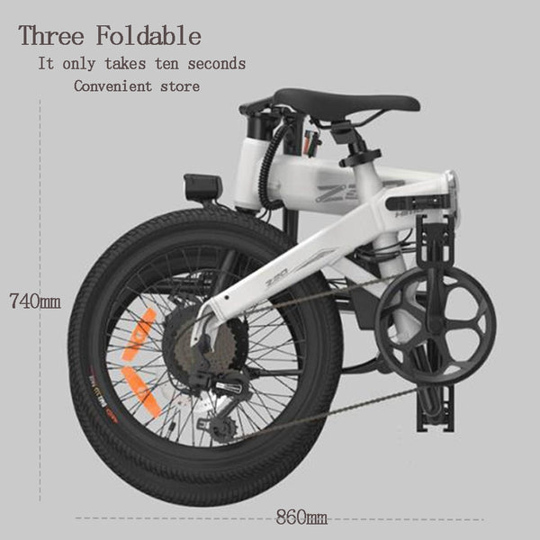 HIMO Z20 250W Foldable Urban E-bike IPX7 DC Motor 36V Removable Battery
