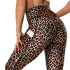 Snake and Leopard Print High Waist Elastic Yoga & Jogging Pants for women