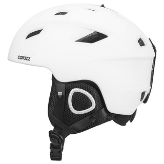 COPOZZ Light Ski Helmet Integrally-Moulded for Snowboard & Cycling