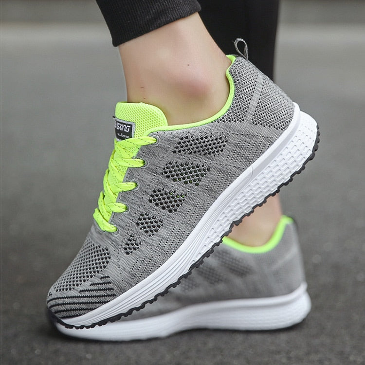Sports Shoes Women Breathable Sneakers Women White Shoes For Basket Femme Ultralight Woman Vulcanize Shoes Couple Casual Sneaker-2