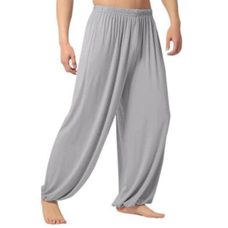 Compra light-gray Harem Baggy Yoga Pants for men Pants