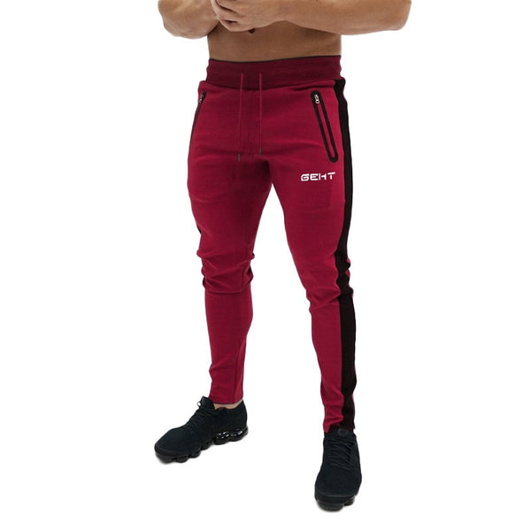 Skinny Fit cotton Gym and Fitness Joggers for Men gymshark