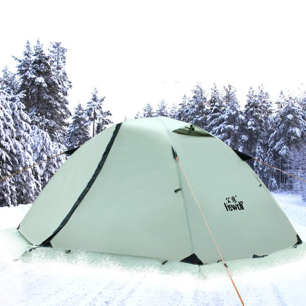 Hewolf 2 Person Waterproof Camping Tent Double Layer 