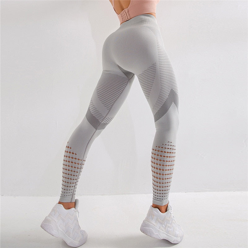 Seamless Leggings Sport Women Fitness Push Up Yoga Pants High Waist Squat Proof Running Leggins Elastic Trousers Gym Girl Tights