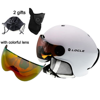 LOCLE CE Certification Ski Helmet Integrally-molded Outdoor Sports 