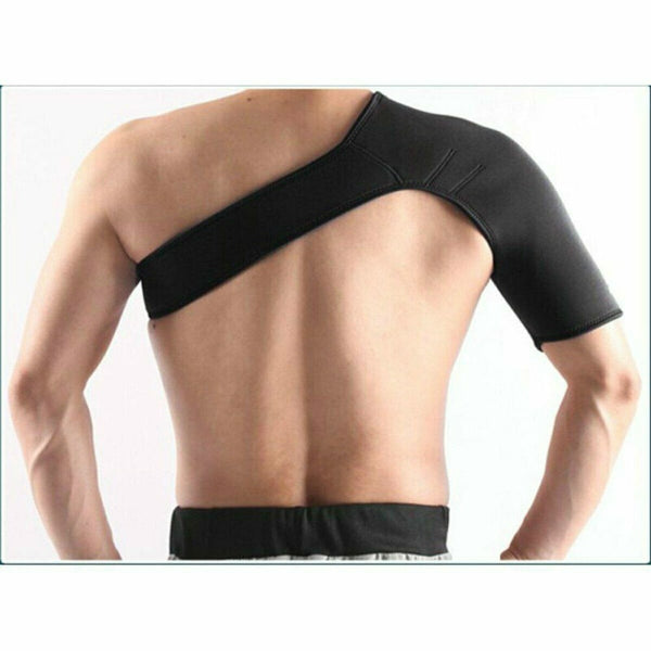 Adjustable Shoulder padded Brace for Men and Women with Back Brace, Shoulder Guard 