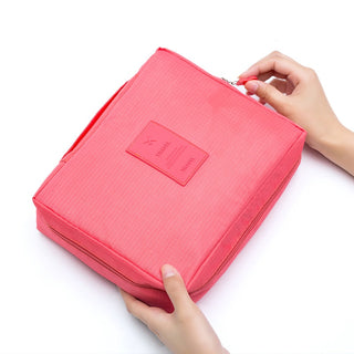 Buy pink Multifunction Gym Waterproof  Cosmetic Bag for Women