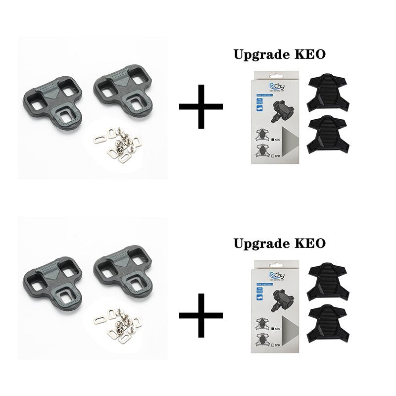 Acheter set-c Road Bike Cleats Compatible With Self-Locking System Cycling Pedals 4.5 Degree