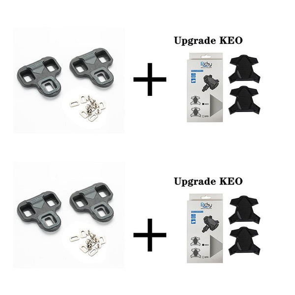 Road Bike Cleats Compatible With Self-Locking System Cycling Pedals 4.5 Degree
