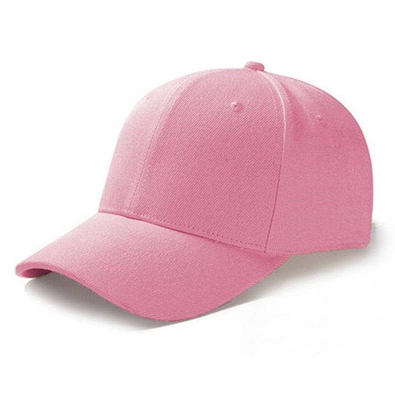 Acheter dark-pink Plain and Mesh  Adjustable Snapback Baseball Cap