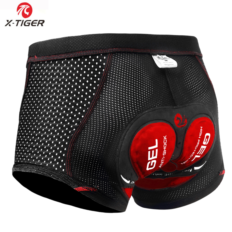 X-Tiger Cycling Shorts with Upgrade 5D Gel Pad Pro Shockproof