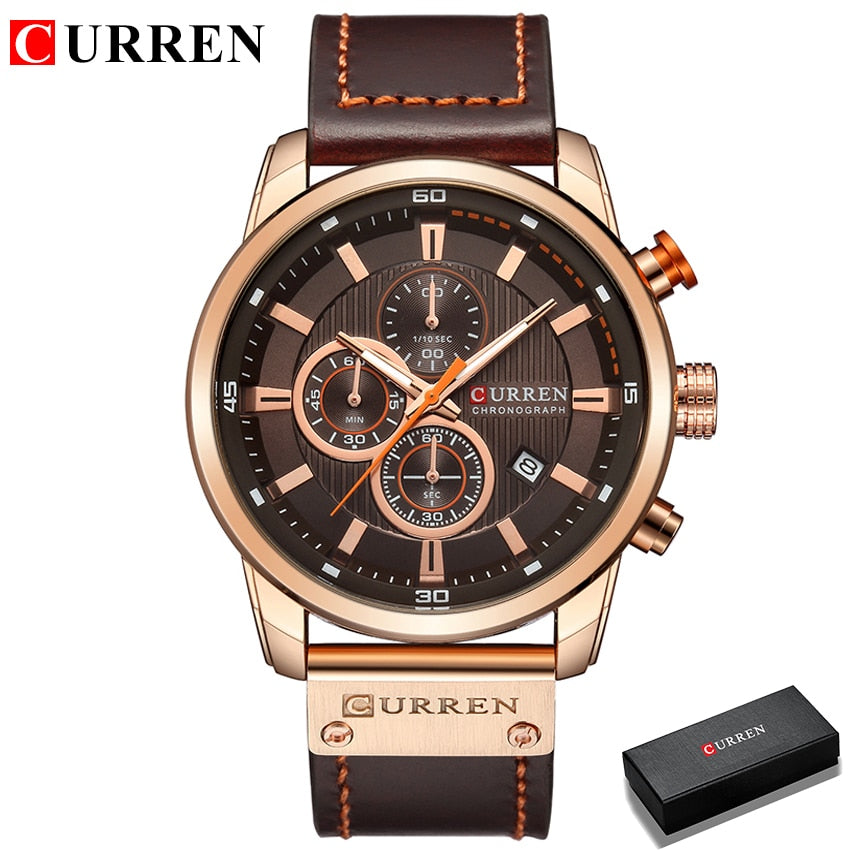 CURREN Fashion Date Quartz Men Watches Top Brand Luxury watch