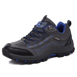 Compra gray Women Hiking Shoes Breathable Outdoor Sport Shoes Men Non-slip Waterproof Trekking Climbing Sneakers Couples Hunting Boots