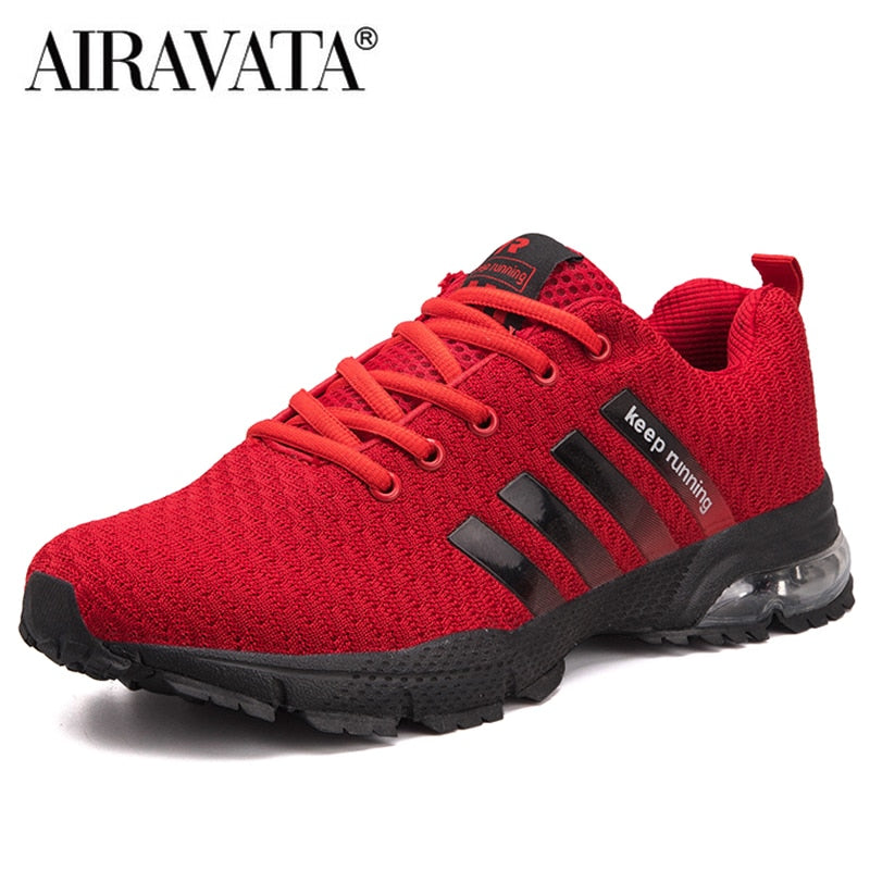Breathable Air Cushion Canvas Running Shoes for Men-9